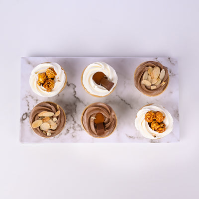 Salted Caramel Cupcakes (6 Pieces) Cupcakes Junandus - CakeRush