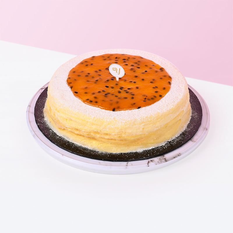 Passion Fruit Mille Crepe Cake cake_millecrepe Yippii Gift Cake - CakeRush