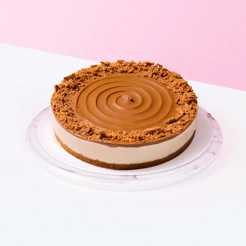 Lotus Biscoff Cheesecake cake Well Bakes - CakeRush