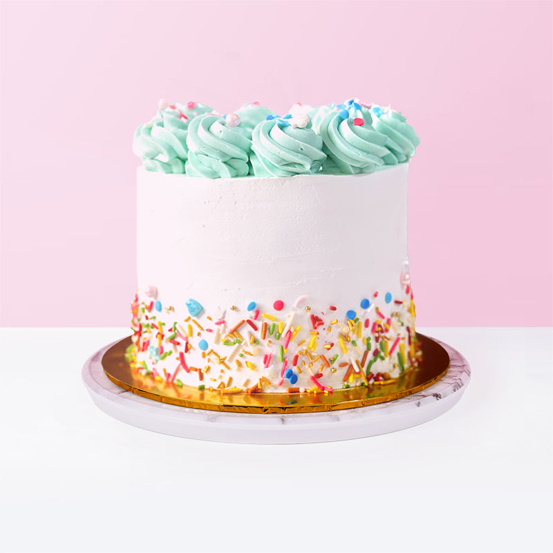 Dream Come Blue Cake cake Mutiara Figs - CakeRush