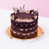 Hazelnut Chocolate Vegan Naked Cake cake_vegan Junandus (Penang) - CakeRush