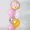 Pink Champagne Balloon Bunch addon CakeRush - CakeRush