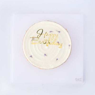 Lemon Poppy Birthday Cake cake Oven & Chalice - CakeRush