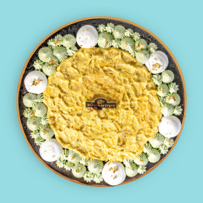 24K Musang King Durian Crêpe cake Junandus - CakeRush