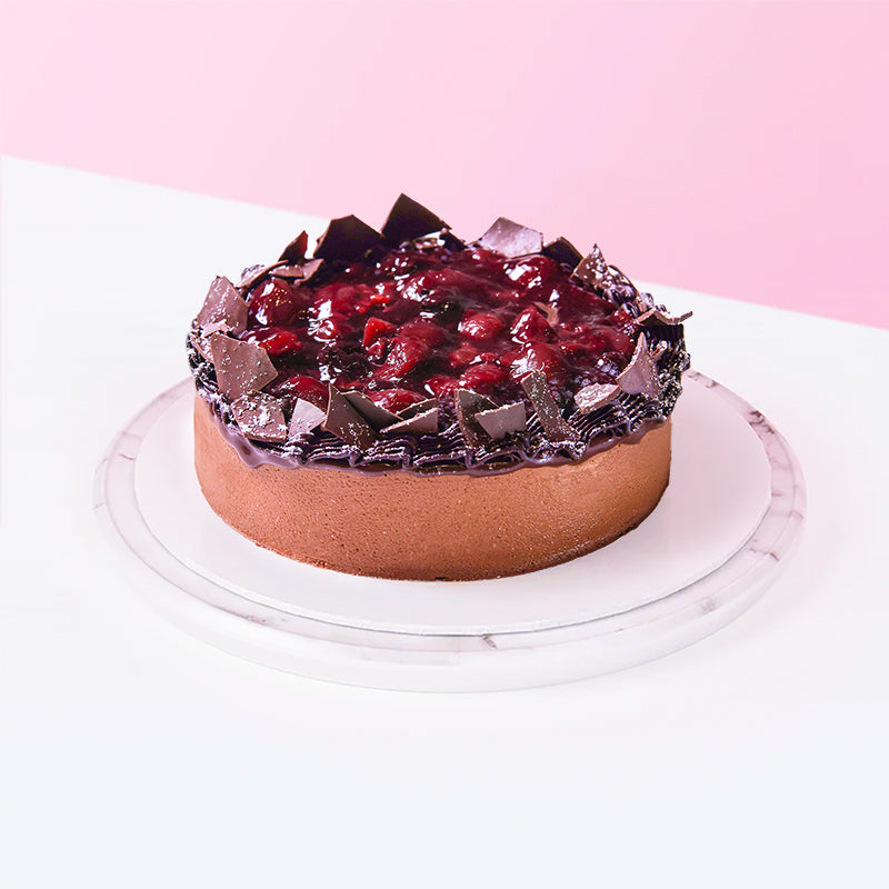 Black Forest Mousse Cake cake Well Bakes - CakeRush