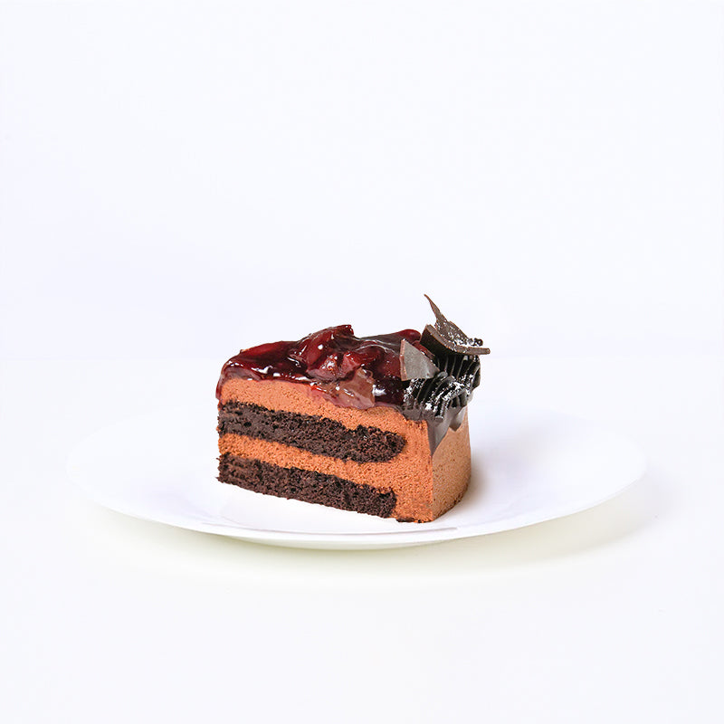 Alternative view of Black Forest Mousse Cake