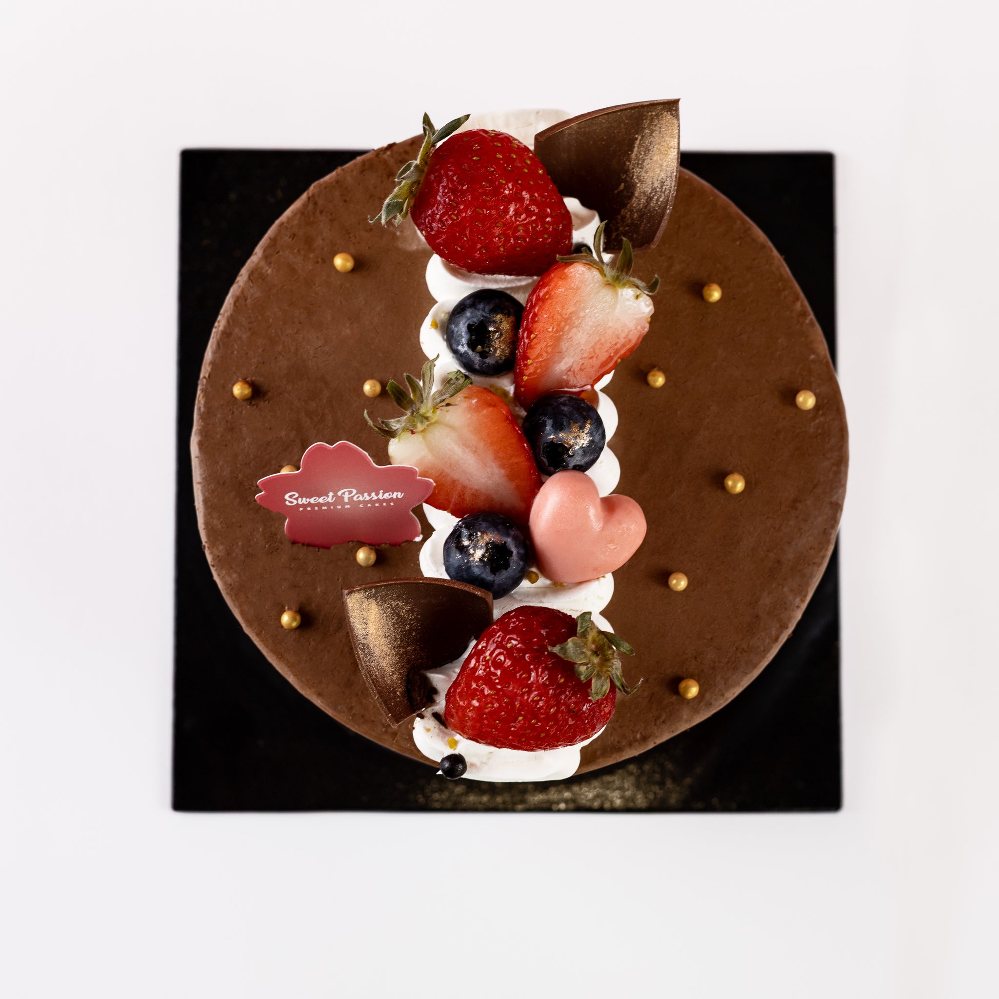 Alternative view of Flour Less Chocolate Cake