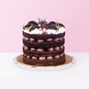Oreo Chocolate Vegan Naked Cake cake_vegan Junandus (Penang) - CakeRush