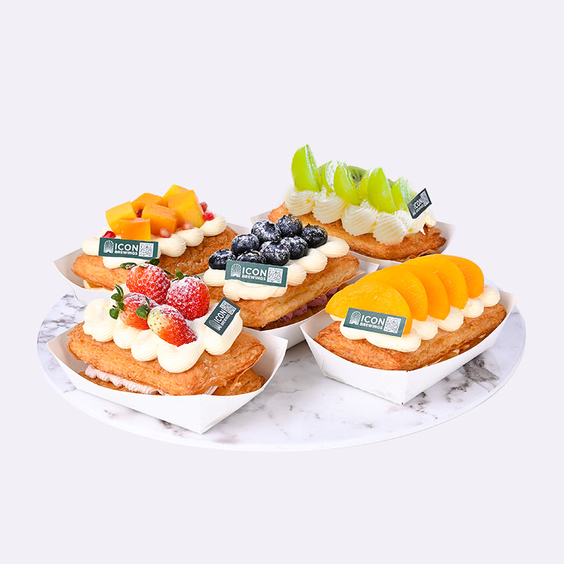 Alternative view of Fruit Strudels Set