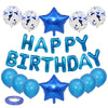 25 Pcs Birthday Balloon Set - Blue addon CakeRush - CakeRush