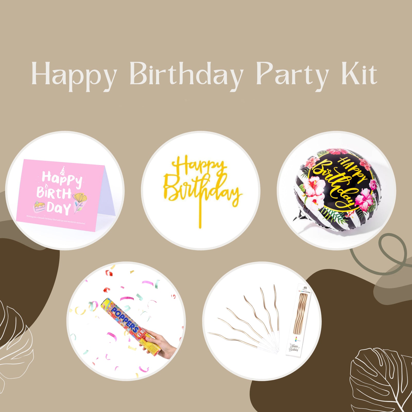 Happy Birthday Party Kit addon_bundle CakeRush - CakeRush