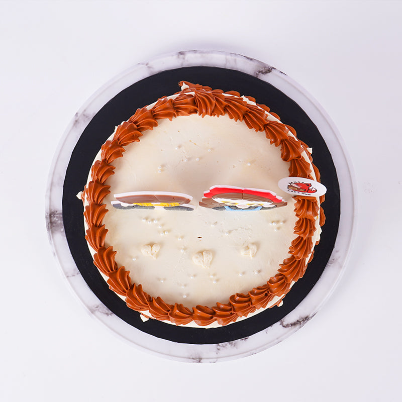 Alternative view of Vintage Couple Cake