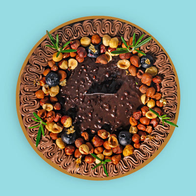 Callebaut® Gianduja Chocolate Yogurt Chiffonge® cake Junandus - CakeRush