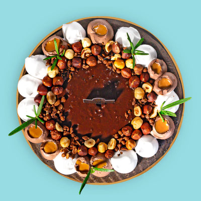 Callebaut® Hazelnut Chocolate Crêpe cake Junandus - CakeRush