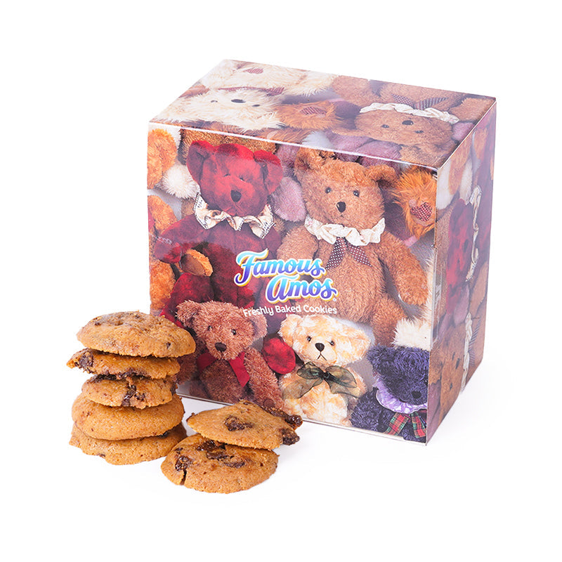 Famous Amos Teddy Box (90gm) addon CakeRush - CakeRush