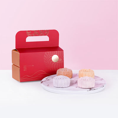 Cheesy Breezy Mooncake Set Mooncake In the Clouds - CakeRush