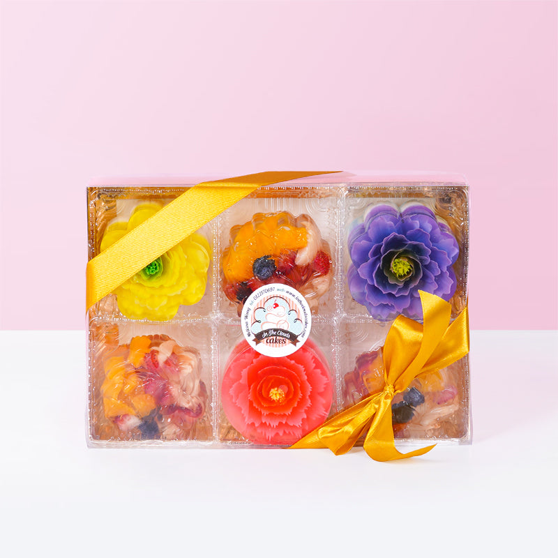 Fruit Jelly Mooncake Set Mooncake In the Clouds - CakeRush
