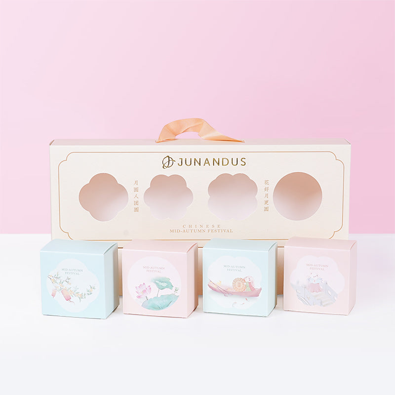 Petit Treasures Mooncake Set Mooncake Junandus - CakeRush