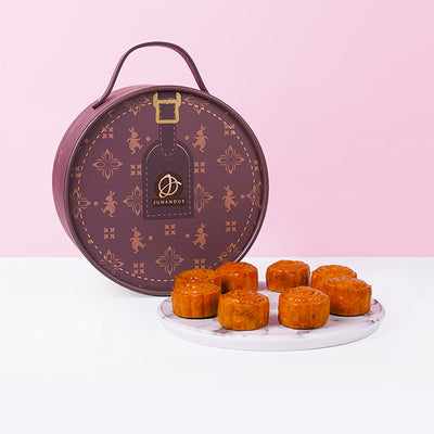 Timeless Opulence Mooncake Set Mooncake Junandus - CakeRush