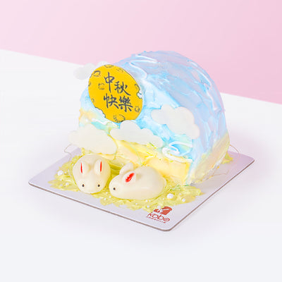 Lunar Rabbit Mooncake KOBO Bakery - CakeRush