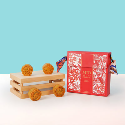 Scarlet Mooncake Gift Set (4 pcs)