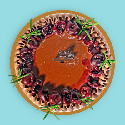 Valrhona® Black Forest Yogurt Chiffonge® cake Junandus - CakeRush