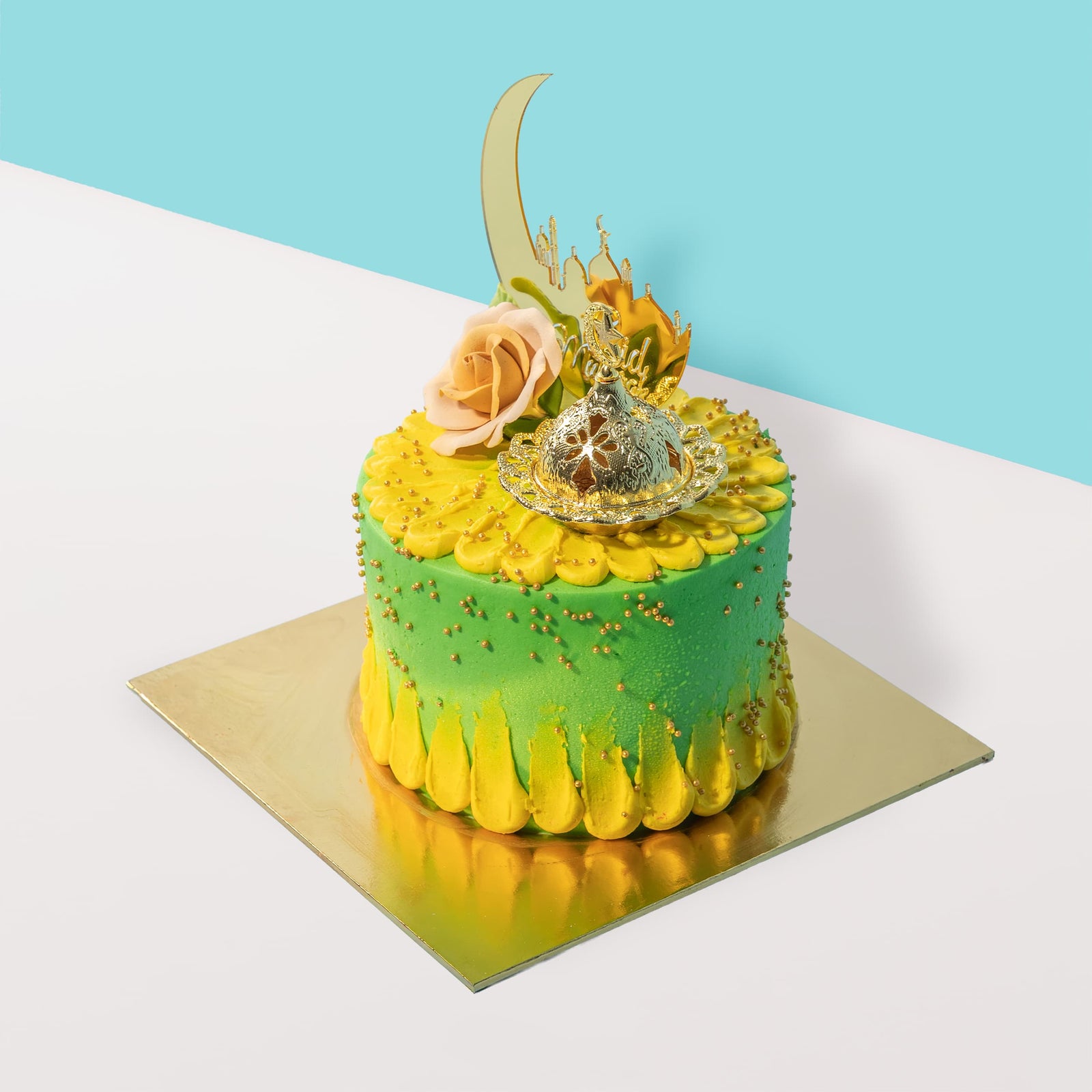 Eid Mubarak Raya Cake