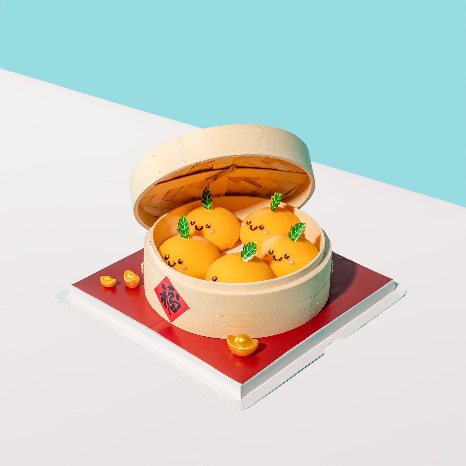 Baby Mandarin Mochi Cake cake_cny2026 Yippii Gift Cake - CakeRush