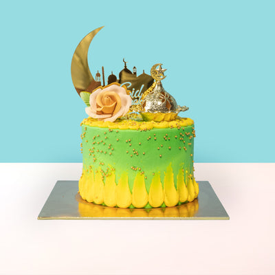 Eid Mubarak Raya Cake