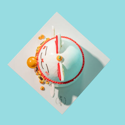 Good Fortune Cat Cake cake_cny2026 Jyu Pastry Art - CakeRush