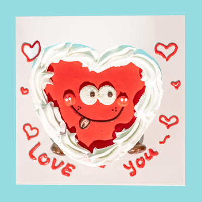 Cheeky Heart Chocolate Cake cake_vday2026 Jyu Pastry Art - CakeRush