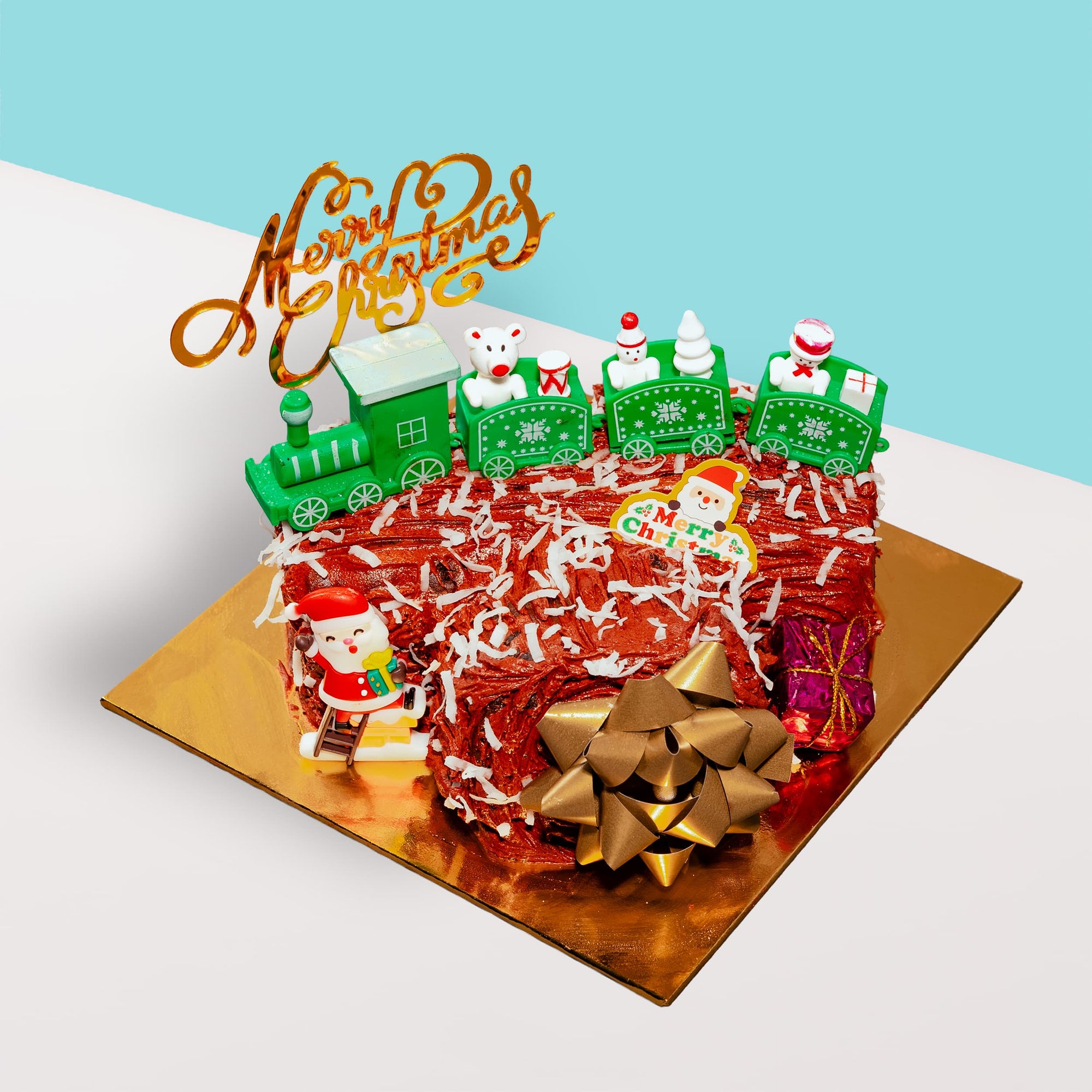 Christmas Log Cake