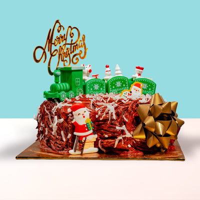 Christmas Log Cake
