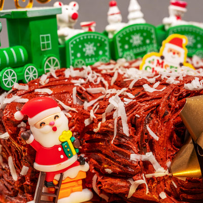 Christmas Log Cake