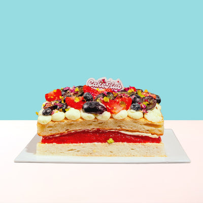 Watermelon Christmas Cake