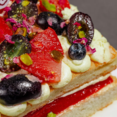 Watermelon Christmas Cake