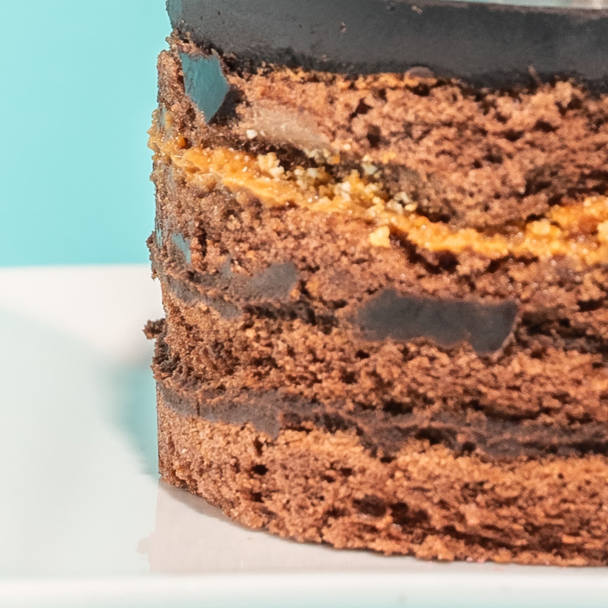 Alternative view of Ultimate Chocolate Bento Cake