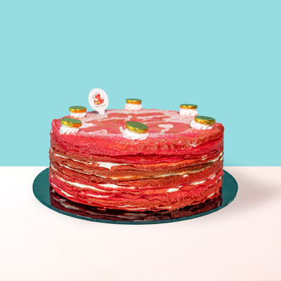 Red Velvet Crepe Cake cake_cny2026 Cake Hub - CakeRush