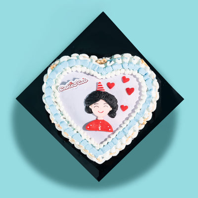 Mum's Heart Vintage Cake cake Cake Hub - CakeRush