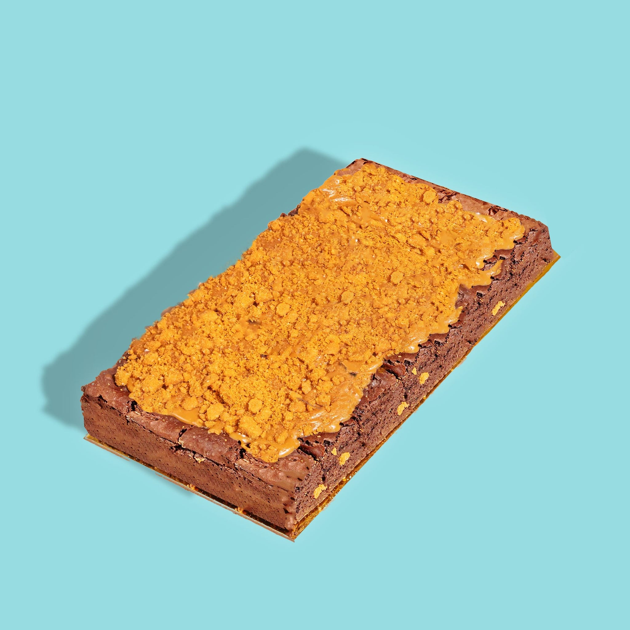 Crunchy Biscoff Brownies