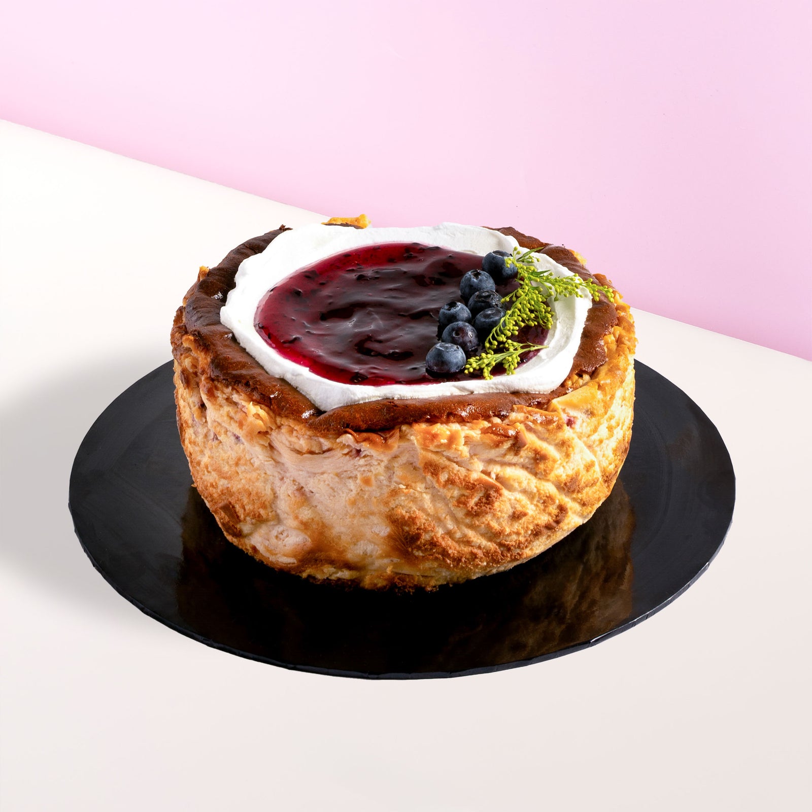 Blueberry Burnt Cheesecake (JB) cake The Cake Calendar - CakeRush