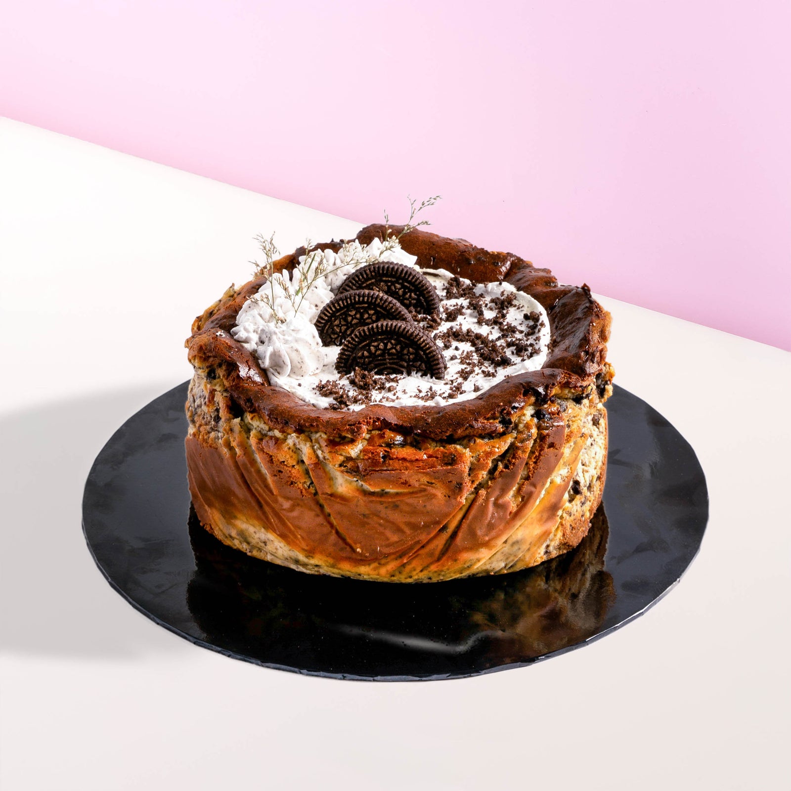 Cookie & Cream Burnt Cheesecake (JB) cake The Cake Calendar - CakeRush