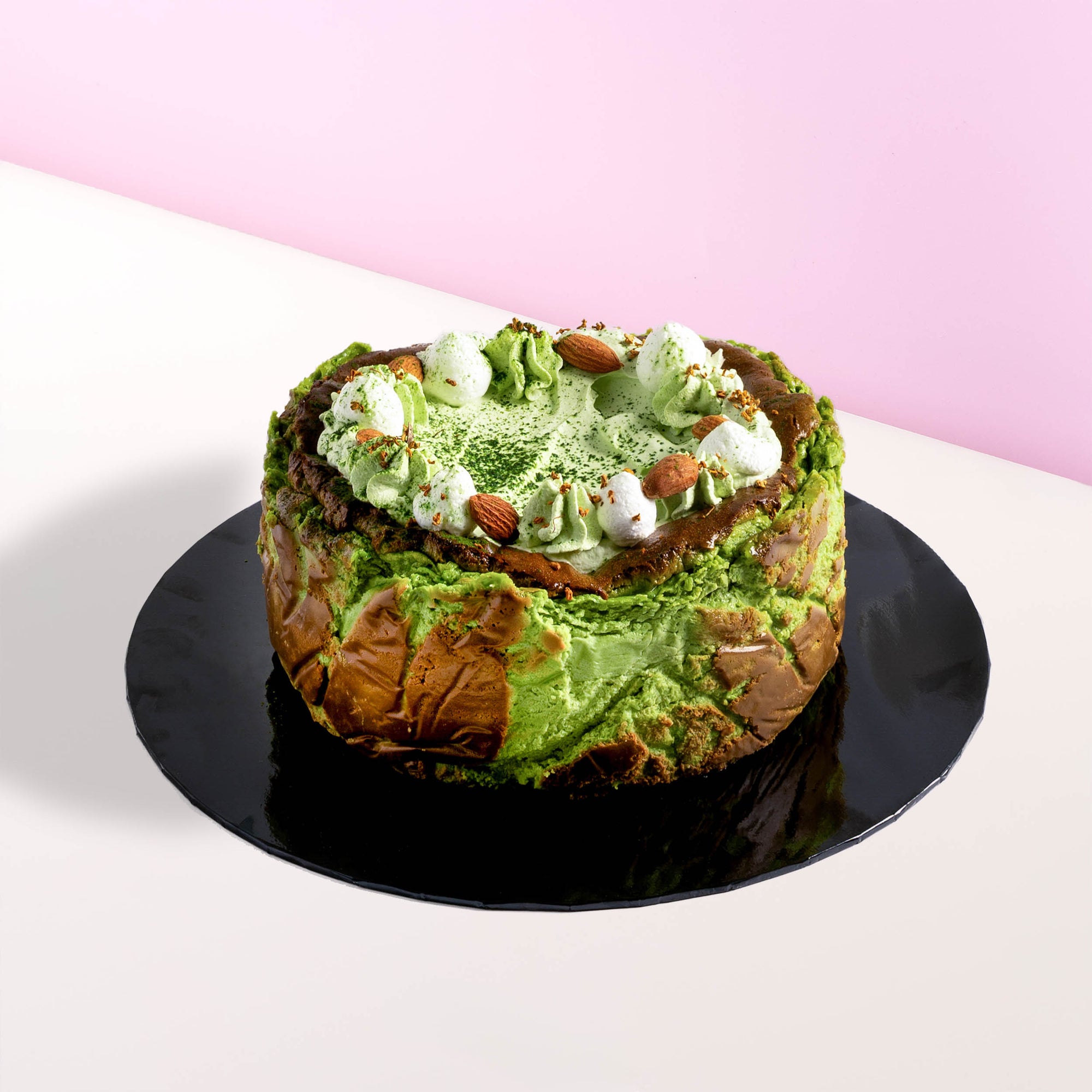 Matcha Burnt Cheesecake (JB) cake The Cake Calendar - CakeRush