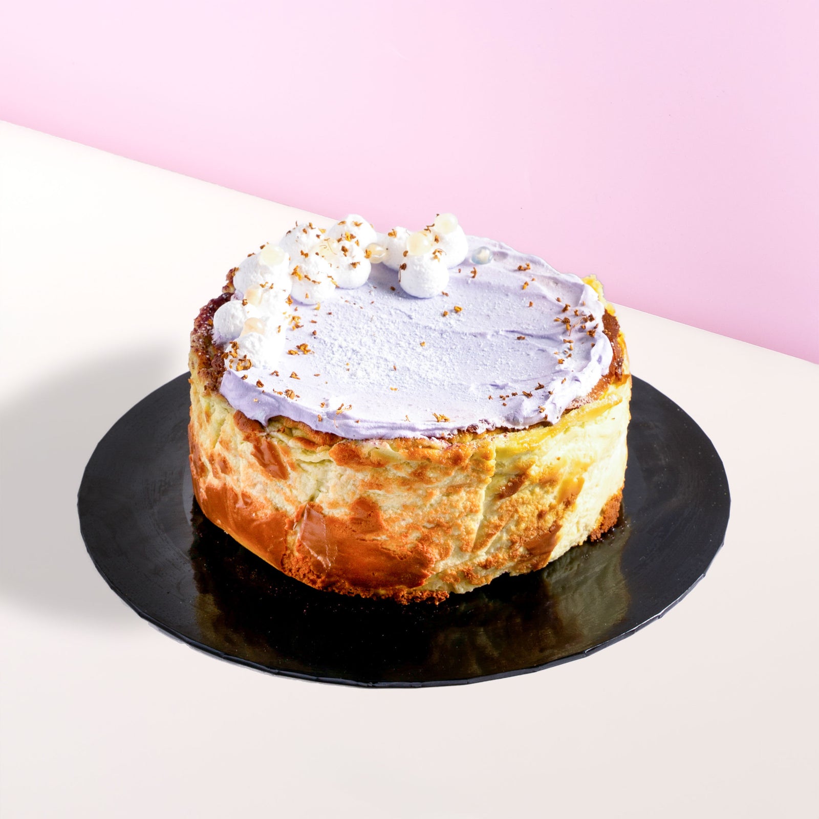 Taro Burnt Cheesecake (JB) cake The Cake Calendar - CakeRush