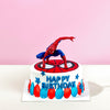 Spiderman cake_designer Jyu Pastry Art - CakeRush