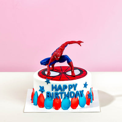 Spiderman cake_designer Jyu Pastry Art - CakeRush