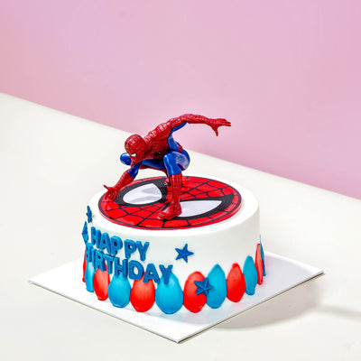Spiderman cake_designer Jyu Pastry Art - CakeRush
