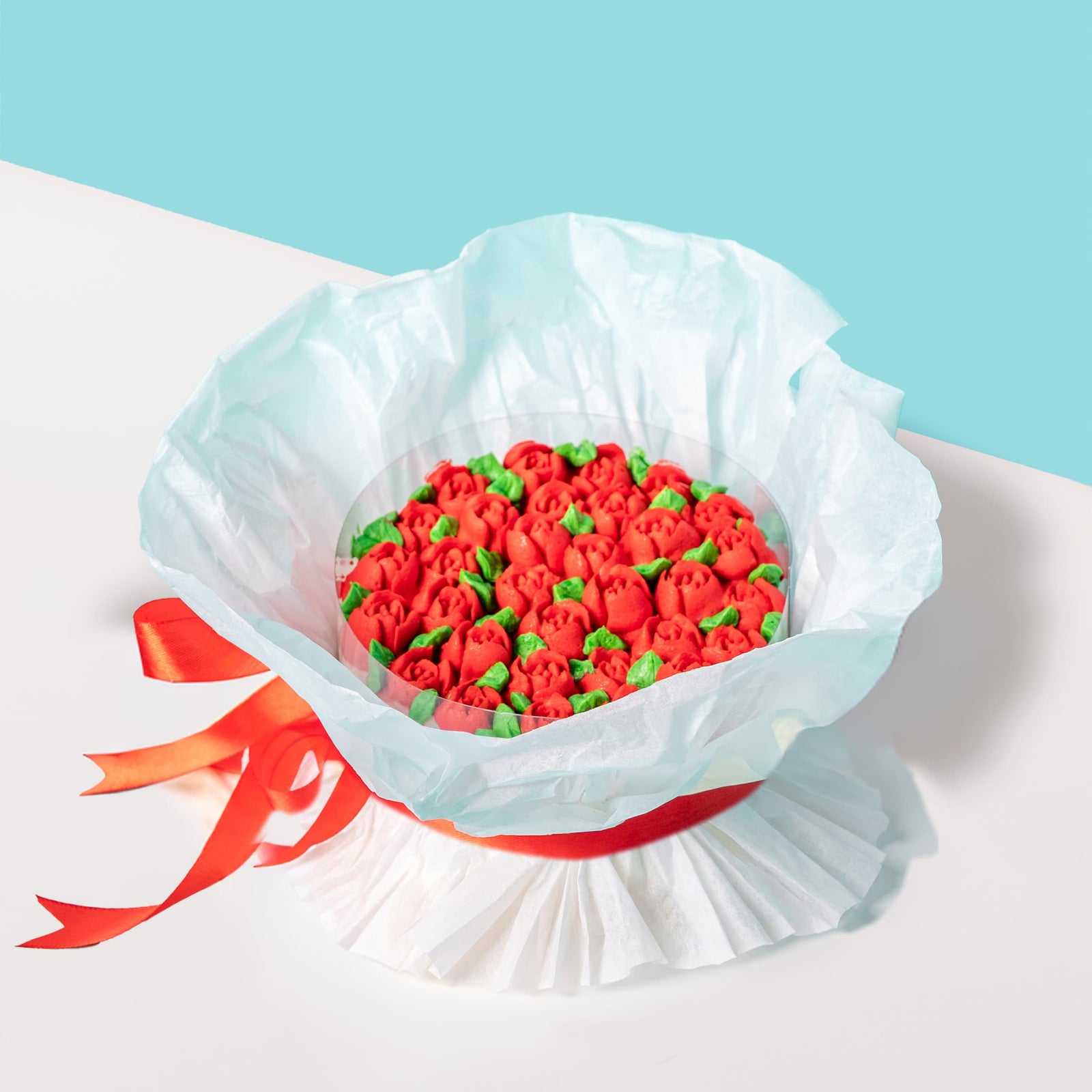 Endless Love Rose Cake cake_vday2026 Eats & Treats - CakeRush