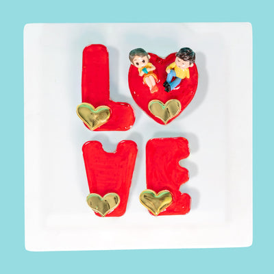 LOVE Fruit Pudding cake_vday2026 Eats & Treats - CakeRush