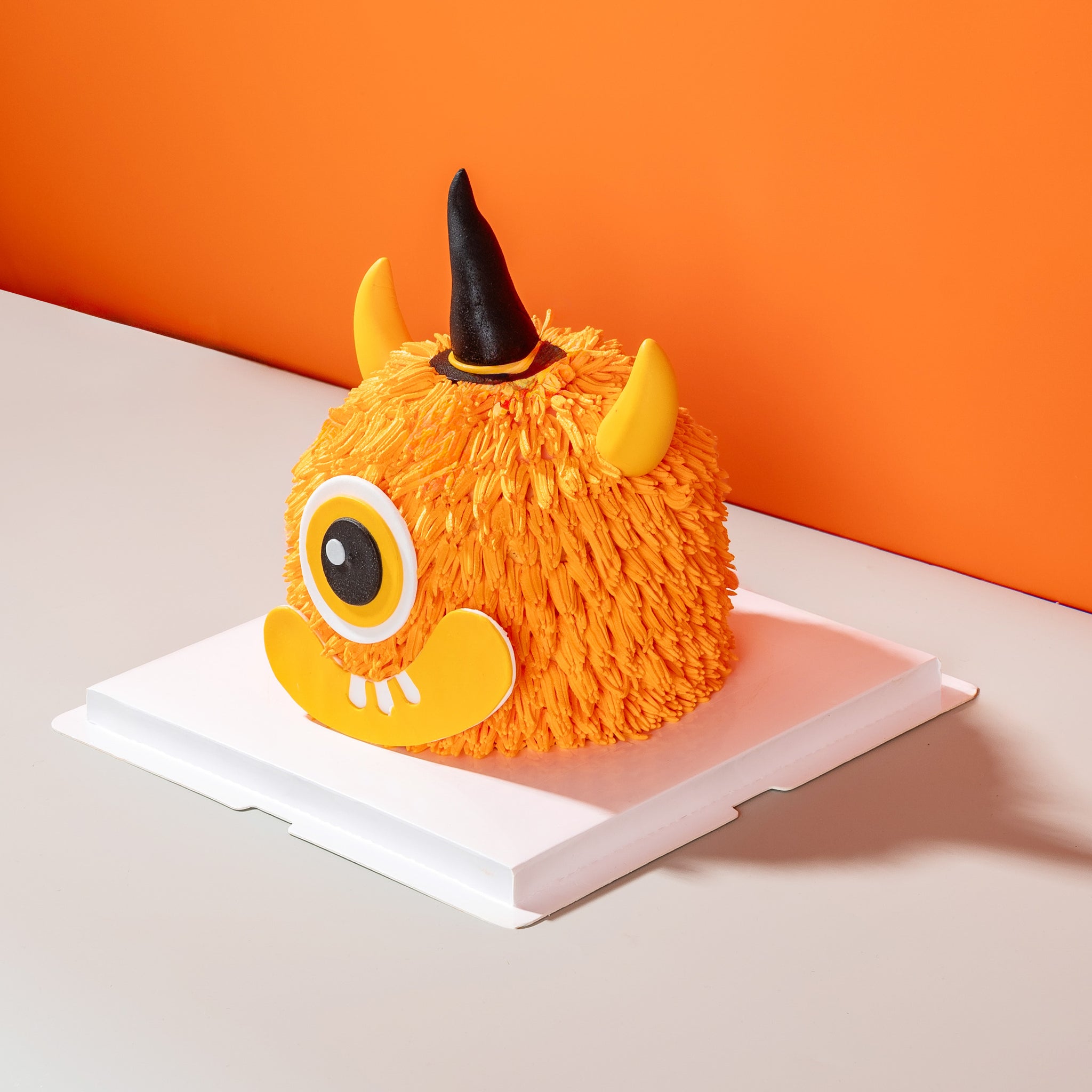 Alternative view of Halloween Orange Monster Cake